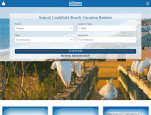 Tablet Screenshot of greatbeachvacations.com